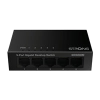 STRONG SW5000MUK 5-Port Gigabit Switch - Metal Unmanaged STRONG SW5000MUK 5-Port Gigabit Switch - Metal Unmanaged